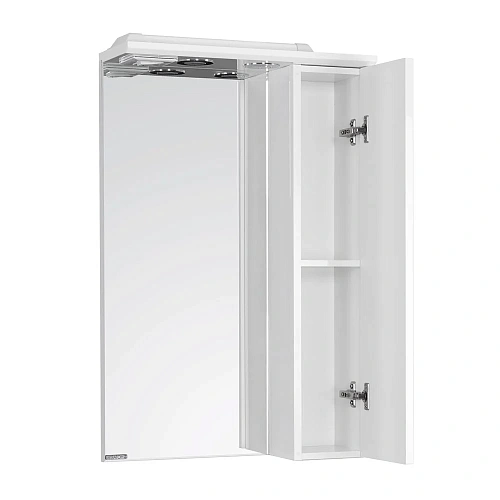 Зеркальный шкаф Aquaton Панда 50 правый белый 1A007402PD01R Зеркальный шкаф Aquaton Панда 50 правый белый 1A007402PD01R