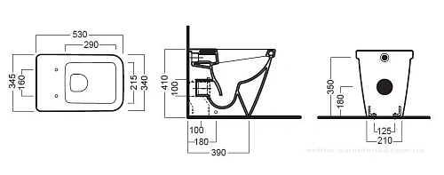 Унитаз напольный HATRIA Erika Pro Q YXHY01 Унитаз напольный HATRIA Erika Pro Q YXHY01