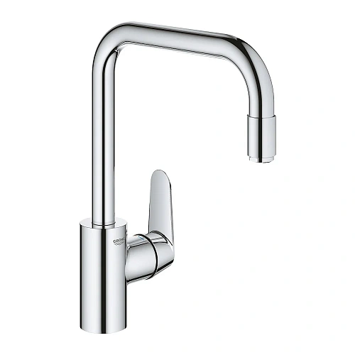 Смеситель для кухни GROHE Eurodisc Cosmopolitan, высокий излив, хром (31122004) Смеситель для кухни GROHE Eurodisc Cosmopolitan, высокий излив, хром (31122004)