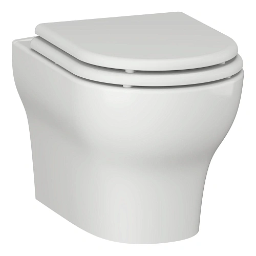 Унитаз подвесной Opadiris Лоренцо OS41711 белый, безободковый, сиденье дюропласт Унитаз подвесной Opadiris Лоренцо OS41711 белый, безободковый, сиденье дюропласт