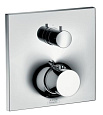 Смеситель для душа Axor Massaud 18750000 термостатический с запорным/переключающим вентилем Смеситель для душа Axor Massaud 18750000 термостатический с запорным/переключающим вентилем