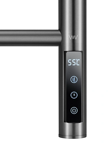 Полотенцесушитель электрический Wonzon & Woghand темный графит (WW-AL409-GM) Полотенцесушитель электрический Wonzon & Woghand темный графит (WW-AL409-GM)