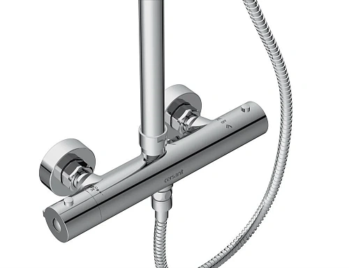 Душевая система Cersanit BRASKO с термостатом A63066 Душевая система Cersanit BRASKO с термостатом A63066
