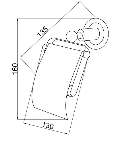 Держатель туалетной бумаги Boheme MURANO 10901-R-G GOLD (рубиновое) Держатель туалетной бумаги Boheme MURANO 10901-R-G GOLD (рубиновое)