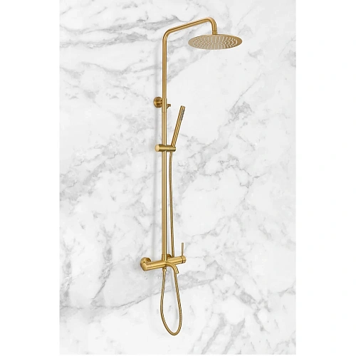 Душевая система Milacio Ultra ( MCU.151.GD ) золото Душевая система Milacio Ultra ( MCU.151.GD ) золото