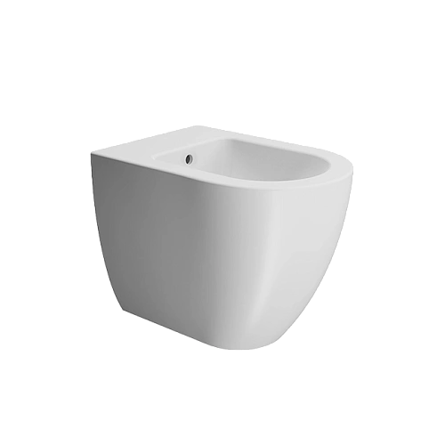 Биде напольное GSI PURA биде белый матовый (8862109) Биде напольное GSI PURA биде белый матовый (8862109)