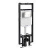 Картинка анонса товара «инсталляция для унитаза wasserkraft dinkel 58tlt.010.me.bn04 с клавишей смыва никель»