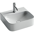 Детальная картинка товара «раковина ceramica nova aura cn2005 белый подвесная»