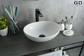 Раковина Gid N900 51164 накладная белый матовый 41x34x15 Раковина Gid N900 51164 накладная белый матовый 41x34x15