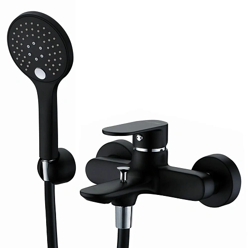 Смеситель для ванны WasserKRAFT Elbe 7401 черный Смеситель для ванны WasserKRAFT Elbe 7401 черный