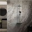 Душевая система Vincea Inspire VSFS-3I12TGM термостатическая с изливом, 30см верхний душ, вороненая Душевая система Vincea Inspire VSFS-3I12TGM термостатическая с изливом, 30см верхний душ, вороненая