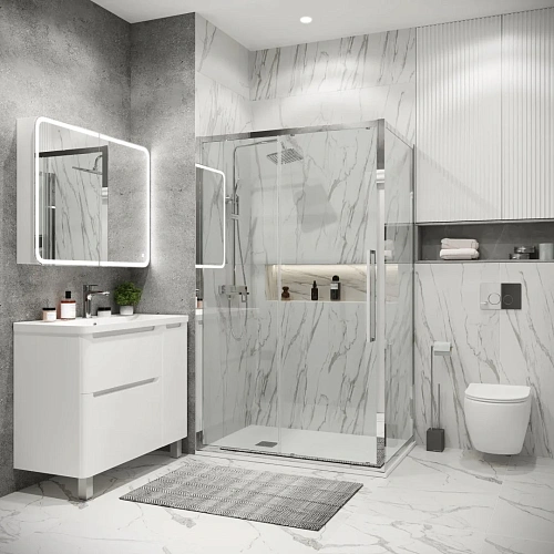 Боковая стенка GROSSMAN Cosmo 200.K33.02.80.10.00 (80x195) хром, стекло прозрачное Боковая стенка GROSSMAN Cosmo 200.K33.02.80.10.00 (80x195) хром, стекло прозрачное