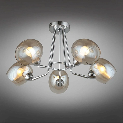Люстра потолочная Omnilux Tesero OML-27307-05 Люстра потолочная Omnilux Tesero OML-27307-05