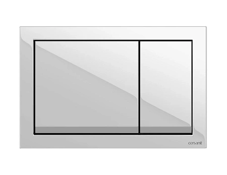 Клавиша смыва Cersanit ENTER, белая (BU-ENT/Wh) Клавиша смыва Cersanit ENTER, белая (BU-ENT/Wh)