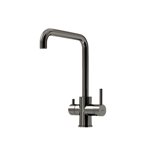 Смеситель для кухни SANCOS Vela SC4013GG с возможностью подключения фильтра, вороненая сталь Смеситель для кухни SANCOS Vela SC4013GG с возможностью подключения фильтра, вороненая сталь