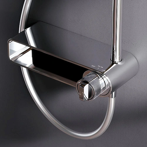 Душевая система AM.PM X-Joy F0785A600 верхний душ 220мм, хром Душевая система AM.PM X-Joy F0785A600 верхний душ 220мм, хром