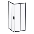 Душевой уголок AM.PM Gem S W93G-403-090BT S Slide 90x90 стекло прозрачное, профиль черный матовый Душевой уголок AM.PM Gem S W93G-403-090BT S Slide 90x90 стекло прозрачное, профиль черный матовый