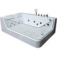 Картинка анонса товара «акриловая ванна ceruttispa c-495l 1700x1200x580 гидромассажная»