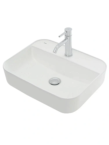 Раковина AQUAme AQM5001 накладная с отверстием под смеситель 505x400x135 Раковина AQUAme AQM5001 накладная с отверстием под смеситель 505x400x135