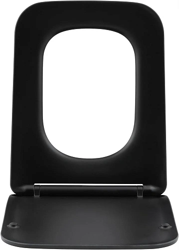 Унитаз подвесной Aquanet Rimless Tavr-W BL-103N-WHT black черный матовый TAVR-W BW с сиденьем Унитаз подвесной Aquanet Rimless Tavr-W BL-103N-WHT black черный матовый TAVR-W BW с сиденьем