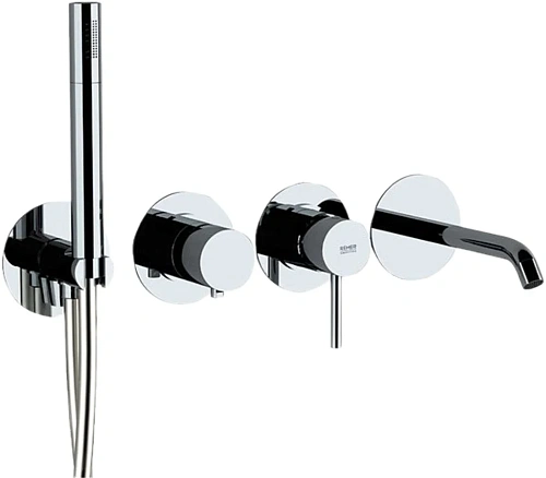 Смеситель для ванны Remer X Style X96S03ROXXG Смеситель для ванны Remer X Style X96S03ROXXG