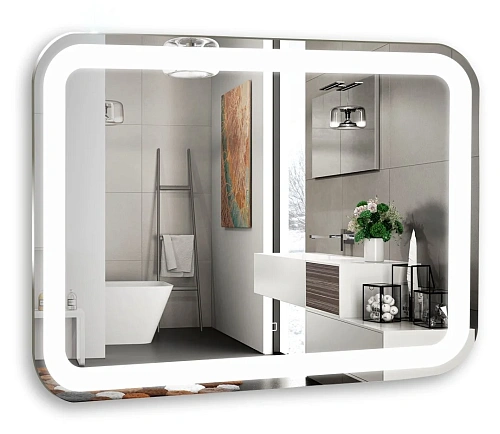 Зеркало SILVER MIRRORS 915x685 сенсорный выключатель Аллюр (LED-00002531) Зеркало SILVER MIRRORS 915x685 сенсорный выключатель Аллюр (LED-00002531)