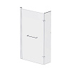 Картинка анонса товара «шторка на ванну damixa skyline dx35wbs-d7w1-150mt 150х80 профиль алюминий, стекло прозрачное»