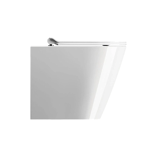 Унитаз приставной GSI KUBE X безободковый Swirlflush белый (941011) без сиденья Унитаз приставной GSI KUBE X безободковый Swirlflush белый (941011) без сиденья