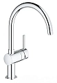 Смеситель для кухни GROHE Minta с C-изливом, хром (32917000) Смеситель для кухни GROHE Minta с C-изливом, хром (32917000)