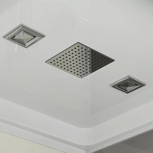 Душевая кабина Niagara Standart ST100/15Q (100х100х215) квадрат, поддон 15см, распашная, проф.белый Душевая кабина Niagara Standart ST100/15Q (100х100х215) квадрат, поддон 15см, распашная, проф.белый