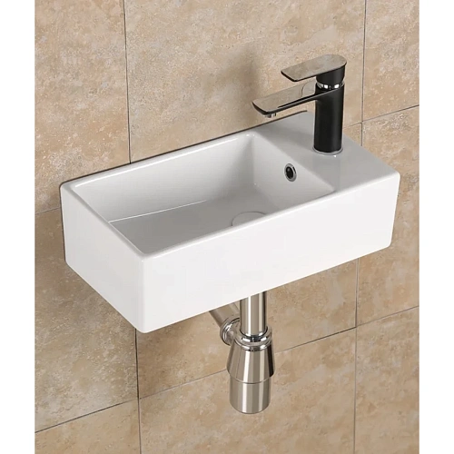 Раковина Ceruttispa CR7098D 480х240х140 накладная, белая, прямоугольная, с отверстием под смеситель Раковина Ceruttispa CR7098D 480х240х140 накладная, белая, прямоугольная, с отверстием под смеситель