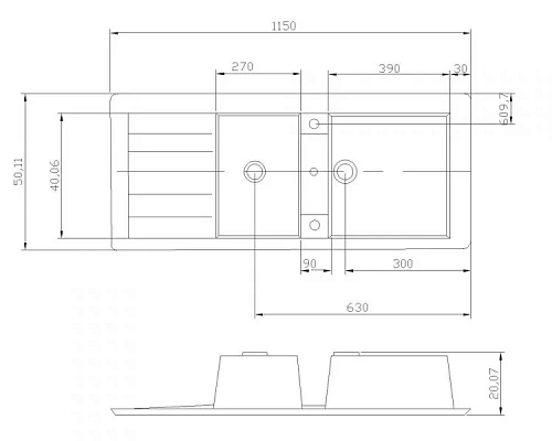 Кухонная мойка Aquaton Торина, 1A712032TR110, розовая Кухонная мойка Aquaton Торина, 1A712032TR110, розовая