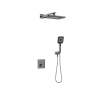 Душевая система Kaiser Sano с термостатом, скрытого монтажа вороненая сталь 08477-15 Душевая система Kaiser Sano с термостатом, скрытого монтажа вороненая сталь 08477-15