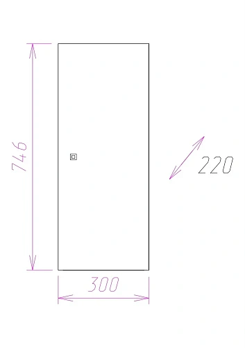 Шкаф Onika КРЕДО 30 303001 Шкаф Onika КРЕДО 30 303001