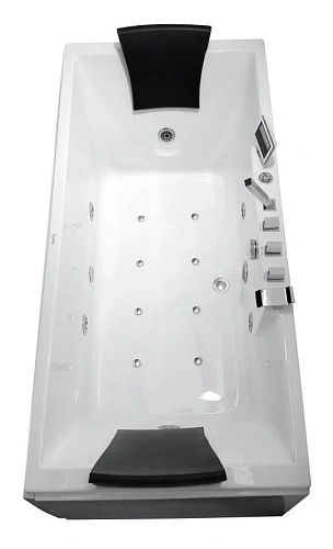 Акриловая ванна Gemy G9065 K L 175x85 прямоугольная, левая, гидромассажная Акриловая ванна Gemy G9065 K L 175x85 прямоугольная, левая, гидромассажная