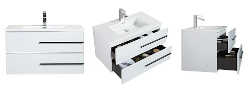 Тумба с раковиной Parly Spa Bella100 подвесная 1000x480x525 Тумба с раковиной Parly Spa Bella100 подвесная 1000x480x525