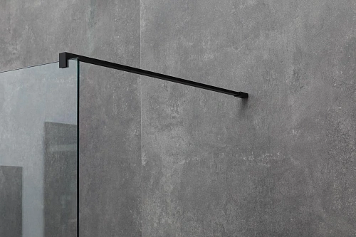 Душевая перегородка Allen Brau Infinity 1 80 3.21003.BBA черный брашированный Душевая перегородка Allen Brau Infinity 1 80 3.21003.BBA черный брашированный