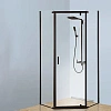 Душевой уголок BERGES SOLO T Black 900х900 061106 Душевой уголок BERGES SOLO T Black 900х900 061106