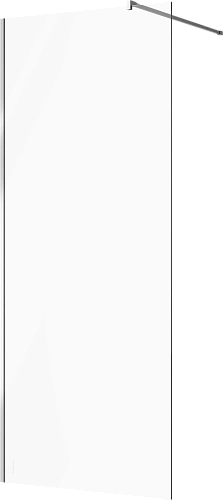 Душевая перегородка STWORKI Берген 90 см, профиль хром глянцевый, прозрачное стекло 583062 Душевая перегородка STWORKI Берген 90 см, профиль хром глянцевый, прозрачное стекло 583062