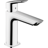 Картинка анонса товара «смеситель для раковины hansgrohe logis 110 fine coolstart со сливным гарнитуром 71251000, хром»