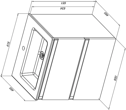 Тумба под раковину Allen Brau Eclipse 60 1.E1001.PWM папирус матовый Тумба под раковину Allen Brau Eclipse 60 1.E1001.PWM папирус матовый