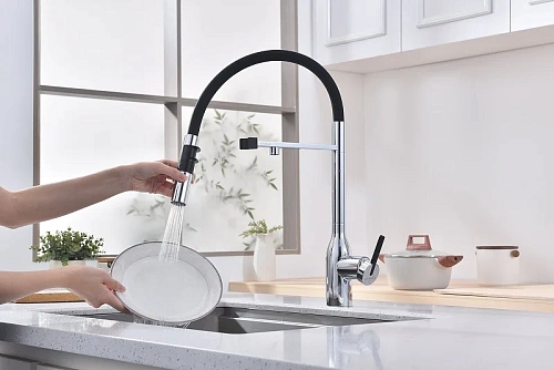 Смеситель для кухни Paulmark Magneto One хром Ma213188-CR Смеситель для кухни Paulmark Magneto One хром Ma213188-CR