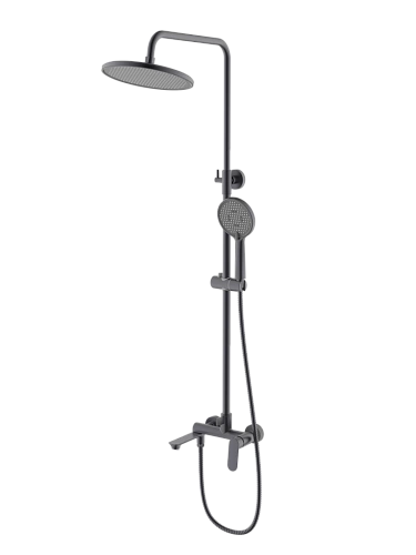 Душевая система Splenka S41.24.09, графит Душевая система Splenka S41.24.09, графит
