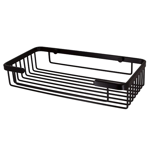 Полка WasserKRAFT K-722BLACK металлическая черный Полка WasserKRAFT K-722BLACK металлическая черный