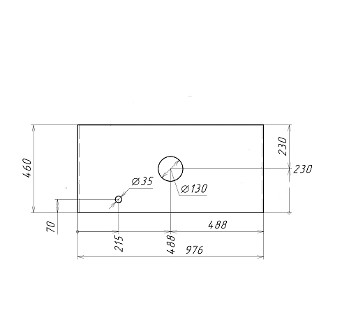 Столешница GROSSMAN ФЛАЙ-100 см белая 501001 Столешница GROSSMAN ФЛАЙ-100 см белая 501001