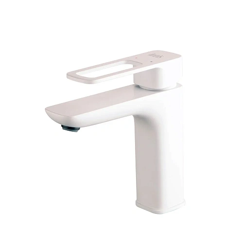 Смеситель для раковины Iddis Slide (SLIWT00i01) белый матовый Смеситель для раковины Iddis Slide (SLIWT00i01) белый матовый