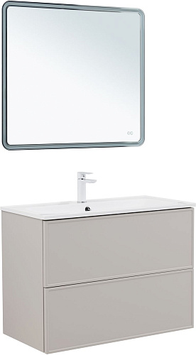 Тумба под раковину Aquanet Арт 90 00343968 бежевый Тумба под раковину Aquanet Арт 90 00343968 бежевый