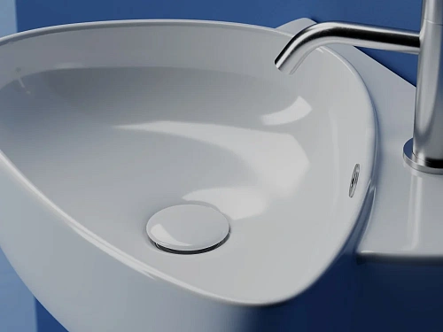 Раковина Ceramica Nova ELEMENT CN5049 белый подвесная Раковина Ceramica Nova ELEMENT CN5049 белый подвесная