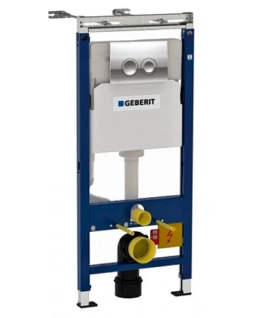 Инсталляция для унитаза Geberit Duofix Delta UP100 (клавиша Delta, хром) 458.122.21.1 Инсталляция для унитаза Geberit Duofix Delta UP100 (клавиша Delta, хром) 458.122.21.1