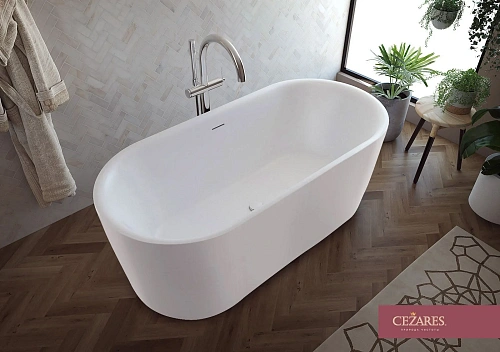 Ванна отдельностоящая CEZARES METAURO-INT-Central-180-80-60 1800x800 белый Ванна отдельностоящая CEZARES METAURO-INT-Central-180-80-60 1800x800 белый